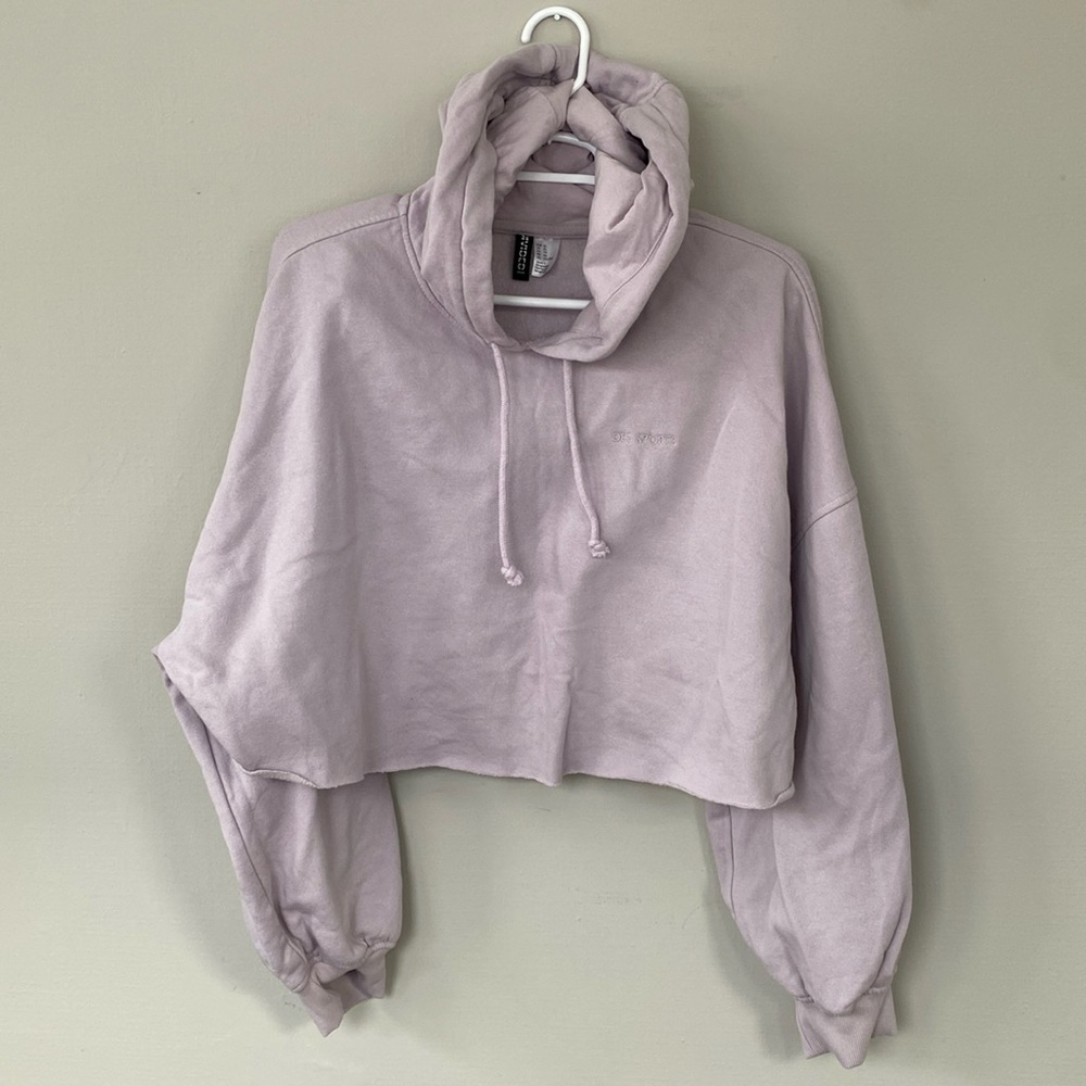 Crop hoodie